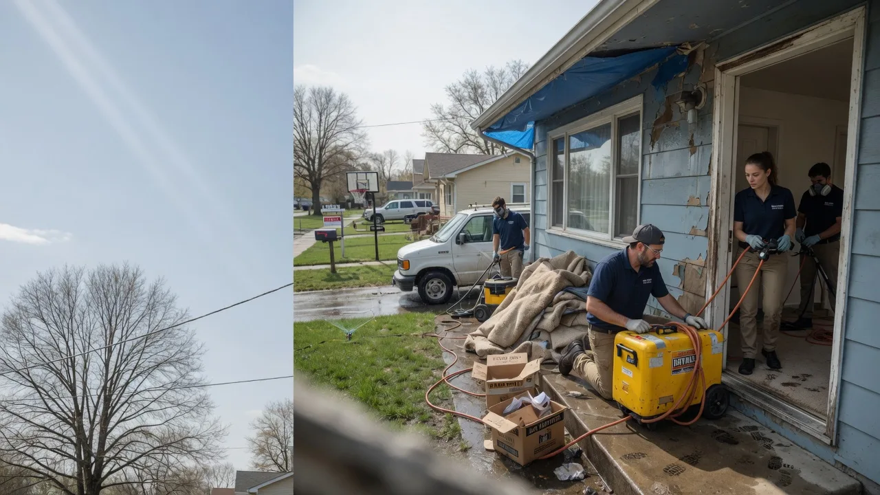 Basement Flood Cleanup in Greenfield, WI near me